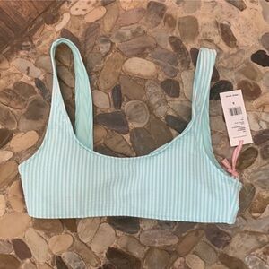Vineyard Vines Seersucker Bikini Top Size Small